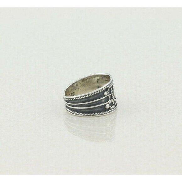 Sterling Silver Ring Band Size 4 1/2 - Picture 6 of 7